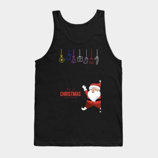 It's Christmas and happy New Year Tank Top